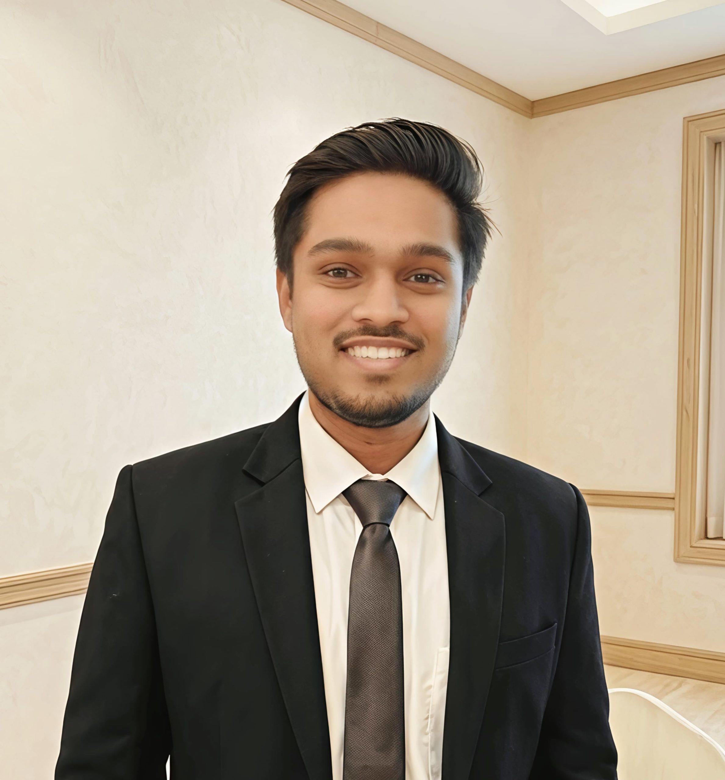 Portrait of Om Pawar